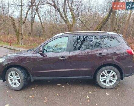 Фиолетовый Хендай Санта Фе, объемом двигателя 2.2 л и пробегом 218 тыс. км за 14300 $, фото 3 на Automoto.ua