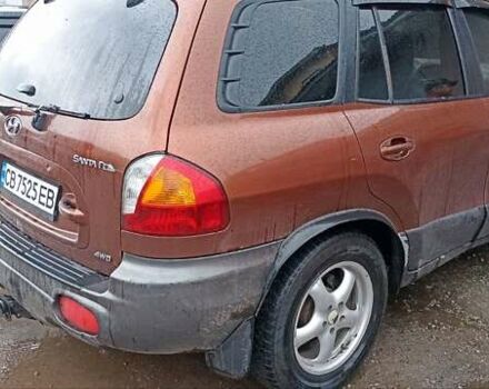 Коричневий Хендай Санта Фе, об'ємом двигуна 2 л та пробігом 375 тис. км за 6350 $, фото 2 на Automoto.ua