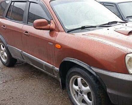 Коричневий Хендай Санта Фе, об'ємом двигуна 2 л та пробігом 375 тис. км за 6350 $, фото 1 на Automoto.ua