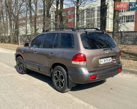 Коричневий Хендай Санта Фе, об'ємом двигуна 2 л та пробігом 130 тис. км за 7500 $, фото 9 на Automoto.ua