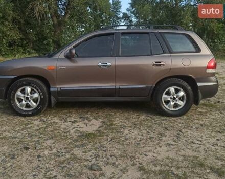 Коричневый Хендай Санта Фе, объемом двигателя 2 л и пробегом 258 тыс. км за 6500 $, фото 10 на Automoto.ua