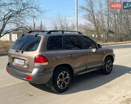 Коричневий Хендай Санта Фе, об'ємом двигуна 2 л та пробігом 130 тис. км за 7500 $, фото 8 на Automoto.ua