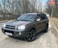 Коричневый Хендай Санта Фе, объемом двигателя 2 л и пробегом 135 тыс. км за 8500 $, фото 2 на Automoto.ua
