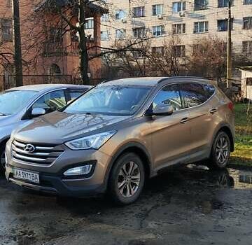 Коричневый Хендай Санта Фе, объемом двигателя 2.2 л и пробегом 185 тыс. км за 17300 $, фото 3 на Automoto.ua
