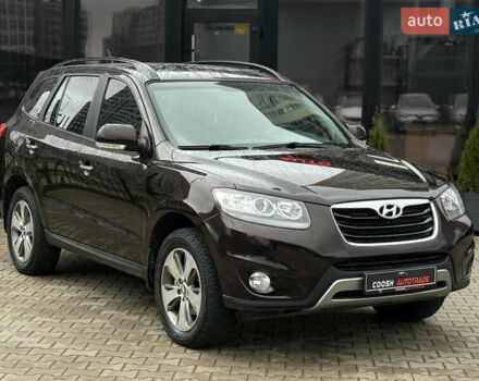 Коричневый Хендай Санта Фе, объемом двигателя 2.36 л и пробегом 195 тыс. км за 11900 $, фото 2 на Automoto.ua
