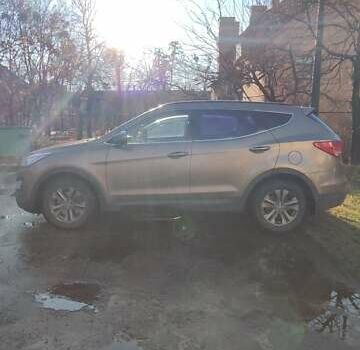 Коричневый Хендай Санта Фе, объемом двигателя 2.2 л и пробегом 185 тыс. км за 17300 $, фото 2 на Automoto.ua