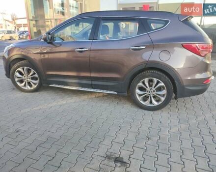 Коричневый Хендай Санта Фе, объемом двигателя 2.2 л и пробегом 201 тыс. км за 14000 $, фото 5 на Automoto.ua