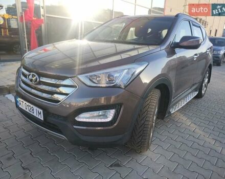 Коричневый Хендай Санта Фе, объемом двигателя 2.2 л и пробегом 201 тыс. км за 14000 $, фото 1 на Automoto.ua