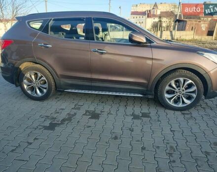Коричневый Хендай Санта Фе, объемом двигателя 2.2 л и пробегом 201 тыс. км за 14000 $, фото 4 на Automoto.ua