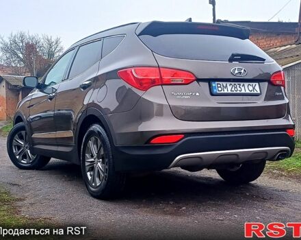 Коричневый Хендай Санта Фе, объемом двигателя 2.4 л и пробегом 82 тыс. км за 13500 $, фото 3 на Automoto.ua