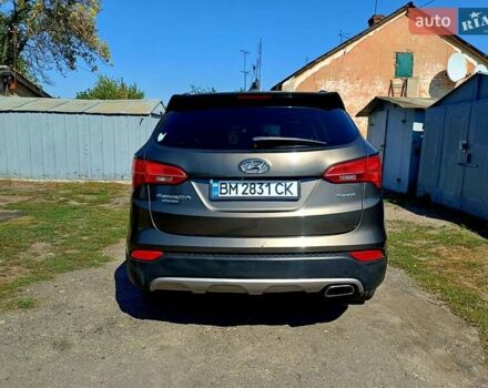 Коричневий Хендай Санта Фе, об'ємом двигуна 2.4 л та пробігом 80 тис. км за 12999 $, фото 4 на Automoto.ua