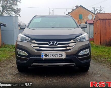 Коричневый Хендай Санта Фе, объемом двигателя 2.4 л и пробегом 82 тыс. км за 13500 $, фото 1 на Automoto.ua