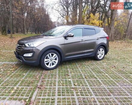 Коричневый Хендай Санта Фе, объемом двигателя 2.36 л и пробегом 138 тыс. км за 14900 $, фото 3 на Automoto.ua