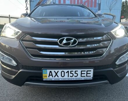 Коричневый Хендай Санта Фе, объемом двигателя 2.2 л и пробегом 94 тыс. км за 19500 $, фото 1 на Automoto.ua