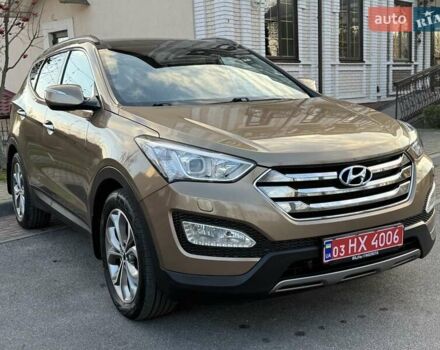 Коричневый Хендай Санта Фе, объемом двигателя 2.2 л и пробегом 130 тыс. км за 19950 $, фото 4 на Automoto.ua