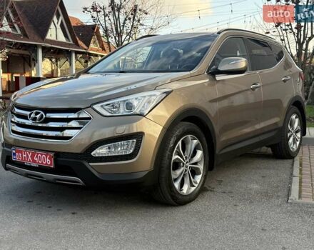 Коричневый Хендай Санта Фе, объемом двигателя 2.2 л и пробегом 130 тыс. км за 19950 $, фото 1 на Automoto.ua