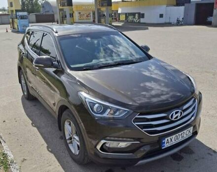 Коричневый Хендай Санта Фе, объемом двигателя 2.36 л и пробегом 102 тыс. км за 18900 $, фото 1 на Automoto.ua