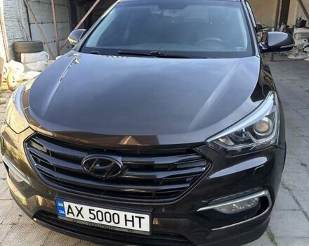 Коричневый Хендай Санта Фе, объемом двигателя 2.2 л и пробегом 171 тыс. км за 22700 $, фото 4 на Automoto.ua