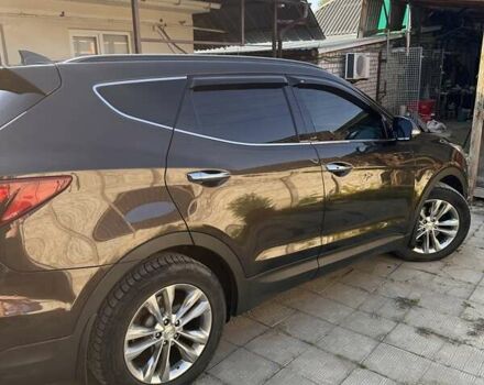 Коричневый Хендай Санта Фе, объемом двигателя 2.2 л и пробегом 171 тыс. км за 22700 $, фото 2 на Automoto.ua