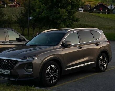 Хендай Санта Фе 2018 в Жмеренке на Automoto.ua Коричневый Хендай Санта Фе, объемом двигателя 2 л и пробегом 69 тыс. км за 28500 $, фото 9 на Automoto.ua
