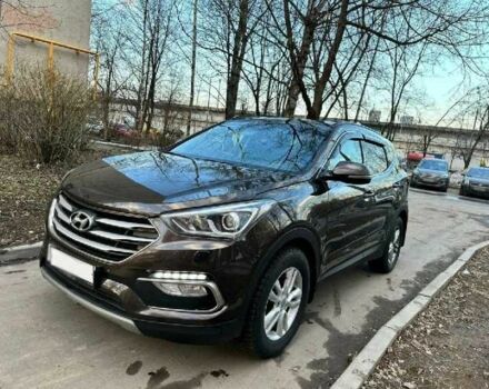 Коричневый Хендай Санта Фе, объемом двигателя 2.2 л и пробегом 74 тыс. км за 19000 $, фото 2 на Automoto.ua