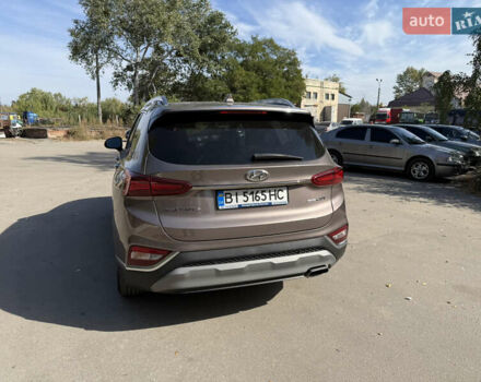 Коричневый Хендай Санта Фе, объемом двигателя 2 л и пробегом 50 тыс. км за 27200 $, фото 5 на Automoto.ua