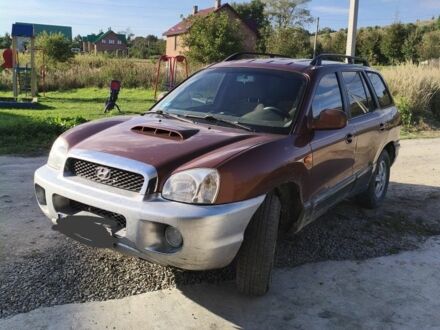 Хендай Санта Фе 2003 в Львове на Automoto.ua Коричневый Хендай Санта Фе, объемом двигателя 2 л и пробегом 220 тыс. км за 3000 $, фото 1 на Automoto.ua