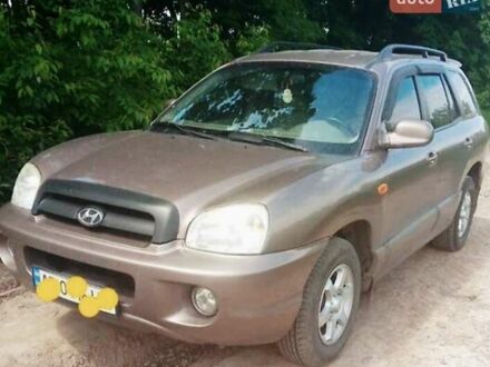 Хендай Санта Фе 2005 у Калиновке на Automoto.ua Коричневий Хендай Санта Фе, об'ємом двигуна 2 л та пробігом 252 тис. км за 6200 $, фото 1 на Automoto.ua