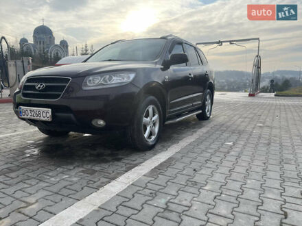 Хендай Санта Фе 2008 в Тернополе на Automoto.ua Коричневый Хендай Санта Фе, объемом двигателя 2.19 л и пробегом 244 тыс. км за 9500 $, фото 1 на Automoto.ua
