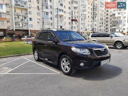 Хендай Санта Фе 2011 в Чернигове на Automoto.ua Коричневый Хендай Санта Фе, объемом двигателя 2.2 л и пробегом 288 тыс. км за 13300 $, фото 1 на Automoto.ua