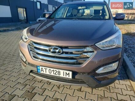 Коричневый Хендай Санта Фе, объемом двигателя 2.2 л и пробегом 201 тыс. км за 14000 $, фото 1 на Automoto.ua