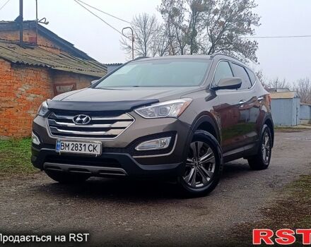 Коричневый Хендай Санта Фе, объемом двигателя 2.4 л и пробегом 82 тыс. км за 13500 $, фото 1 на Automoto.ua