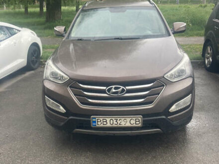 Хендай Санта Фе 2014 в Полтаве на Automoto.ua Коричневый Хендай Санта Фе, объемом двигателя 2.2 л и пробегом 220 тыс. км за 18000 $, фото 1 на Automoto.ua