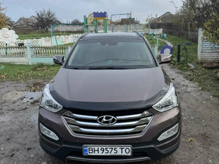 Коричневый Хендай Санта Фе, объемом двигателя 2.2 л и пробегом 255 тыс. км за 18500 $, фото 1 на Automoto.ua