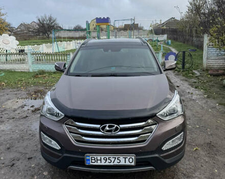 Коричневый Хендай Санта Фе, объемом двигателя 2.2 л и пробегом 255 тыс. км за 18500 $, фото 1 на Automoto.ua