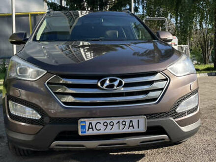 Хендай Санта Фе 2015 в Луцке на Automoto.ua Коричневый Хендай Санта Фе, объемом двигателя 2.2 л и пробегом 192 тыс. км за 21500 $, фото 1 на Automoto.ua
