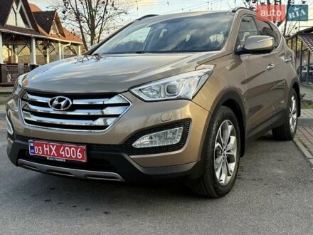Коричневый Хендай Санта Фе, объемом двигателя 2.2 л и пробегом 130 тыс. км за 19950 $, фото 1 на Automoto.ua