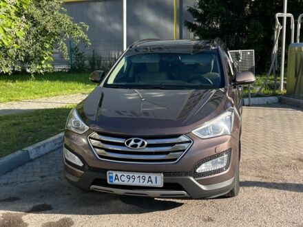 Хендай Санта Фе 2015 в Луцке на Automoto.ua Коричневый Хендай Санта Фе, объемом двигателя 2.2 л и пробегом 212 тыс. км за 21300 $, фото 1 на Automoto.ua