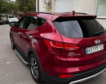 Красный Хендай Санта Фе, объемом двигателя 2 л и пробегом 166 тыс. км за 13000 $, фото 1 на Automoto.ua