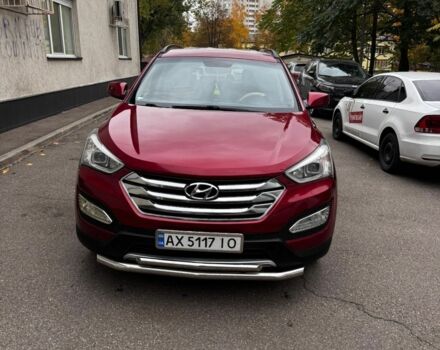 Красный Хендай Санта Фе, объемом двигателя 2 л и пробегом 166 тыс. км за 13000 $, фото 14 на Automoto.ua