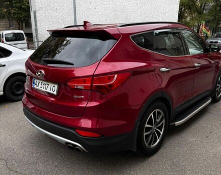 Красный Хендай Санта Фе, объемом двигателя 2 л и пробегом 166 тыс. км за 13000 $, фото 3 на Automoto.ua
