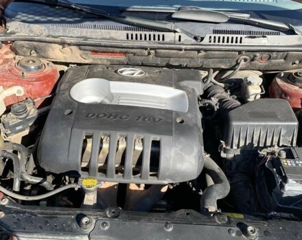 Красный Хендай Санта Фе, объемом двигателя 2.4 л и пробегом 267 тыс. км за 3200 $, фото 12 на Automoto.ua