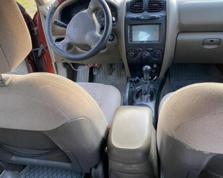 Красный Хендай Санта Фе, объемом двигателя 2 л и пробегом 320 тыс. км за 2300 $, фото 7 на Automoto.ua