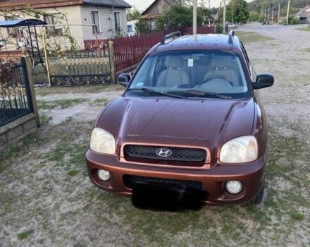 Красный Хендай Санта Фе, объемом двигателя 2 л и пробегом 320 тыс. км за 2300 $, фото 1 на Automoto.ua