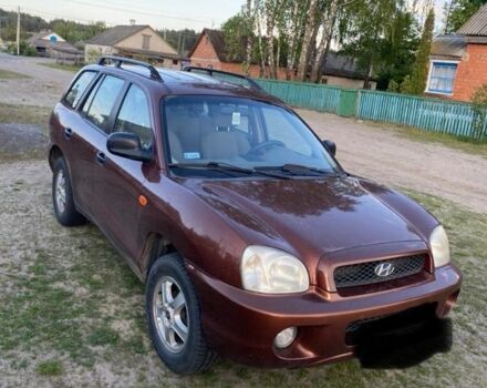Красный Хендай Санта Фе, объемом двигателя 2 л и пробегом 320 тыс. км за 2300 $, фото 4 на Automoto.ua