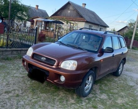 Красный Хендай Санта Фе, объемом двигателя 2 л и пробегом 320 тыс. км за 2300 $, фото 3 на Automoto.ua