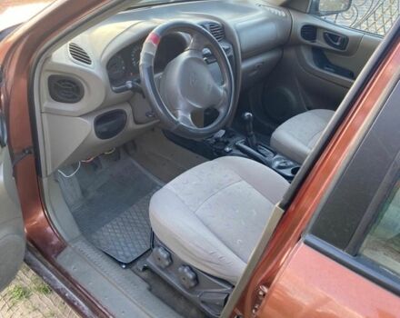 Красный Хендай Санта Фе, объемом двигателя 2 л и пробегом 320 тыс. км за 2300 $, фото 9 на Automoto.ua