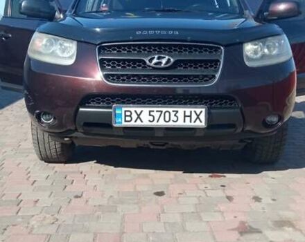 Красный Хендай Санта Фе, объемом двигателя 2.2 л и пробегом 243 тыс. км за 8500 $, фото 1 на Automoto.ua