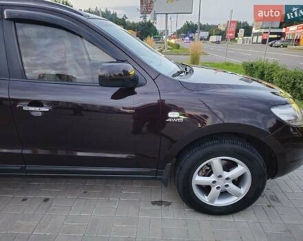 Красный Хендай Санта Фе, объемом двигателя 2.2 л и пробегом 137 тыс. км за 10500 $, фото 4 на Automoto.ua