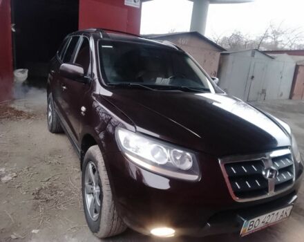 Красный Хендай Санта Фе, объемом двигателя 2.7 л и пробегом 125 тыс. км за 9700 $, фото 2 на Automoto.ua